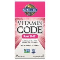 Garden of Life 生命花园, Vitamin Code, 原生複合維生素 B12, 30 素食胶囊.